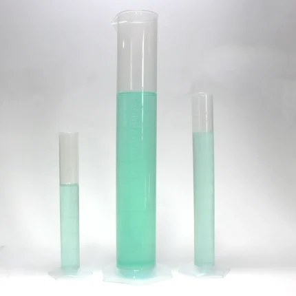Eprouvette à base hexagonale 50ml PP – Image 2