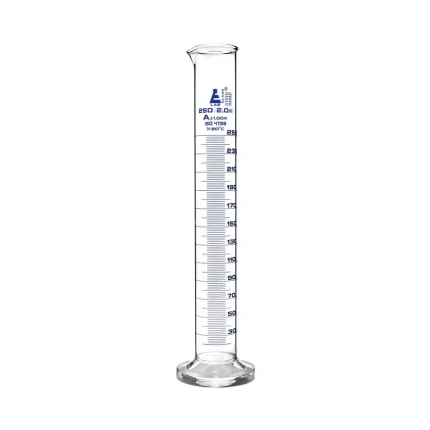 Eprouvette graduée, 250 ml - Classe A - Base ronde - EISCO