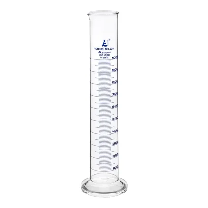 Eprouvette graduée 1000 ml Classe A Base ronde EISCO