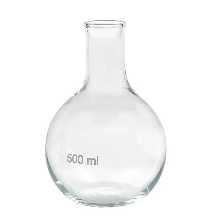 Ballon fond plat 500 ml Col étroit GG-17 – Image 1
