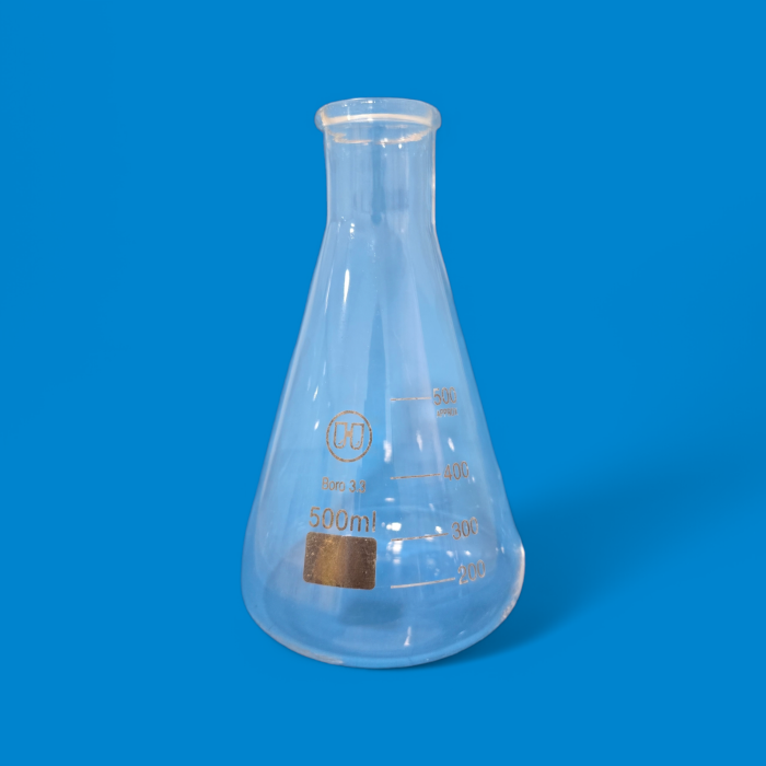 Photoroom-20250317_085331.png Erlenmeyer 500 ml (Col étroit) BORO 3.3 – Image 1