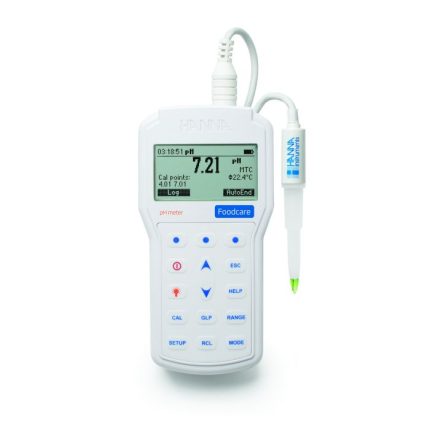PH-mètre portable professionnel spécial Aliments - HI98161