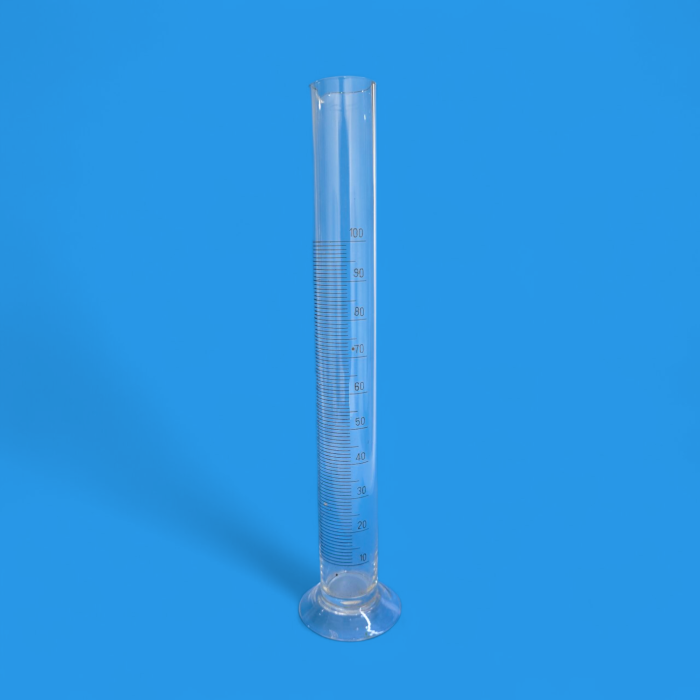 Eprouvette graduée 100ml classe B basse ronde – Image 1