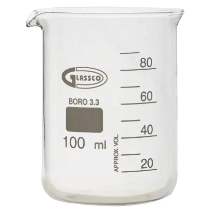 Becher 100 ml GLASSCO