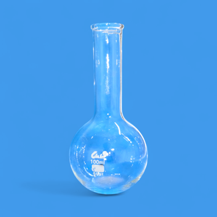 Ballon fond plat 100 ml col long GG17 – Image 2