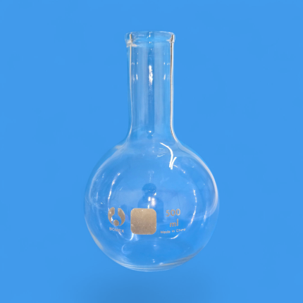 Ballon fond plat 500 ml Bord renforcée BOMEX – Image 2