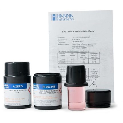 Solution étalons Standards de chlore libre et total CAL Check™ HI97701-11 – Image 2