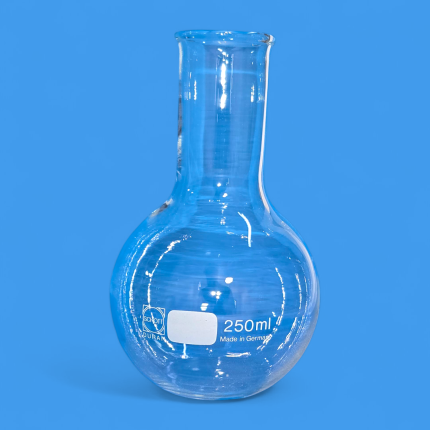 Ballon fond plat 250 ml Bord renforcée DURAN