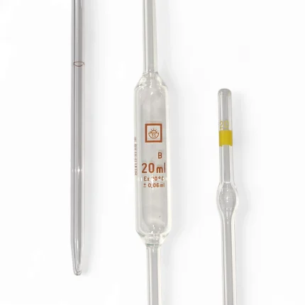 Pipette 20 ml jaugée 1 boule Classe B