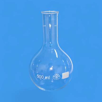 Ballon fond plat 500 ml col étroit SIMAX