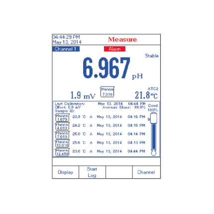 Multipramètre qualité recherche de PH/Rédox/ISE et EC/TDS/Résistivité/Salinité et température HI5522-02 – Image 4