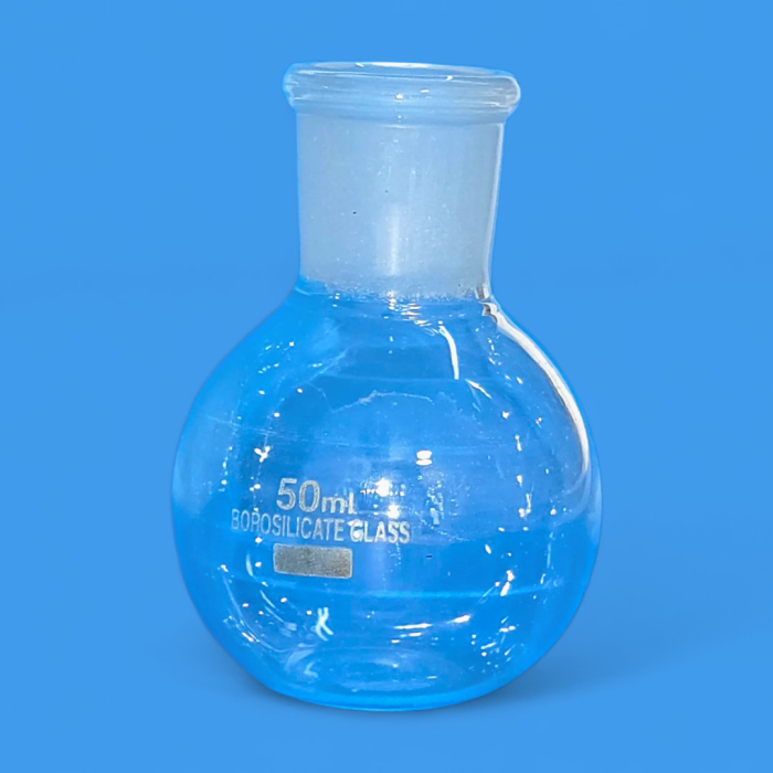 20250419_095122-3.png Ballon fond plat 50 ml Col rodé – Image 1