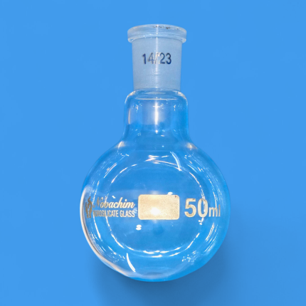 Ballon fond rond 50 ml Col Rodé 14/23 NOVACHIM