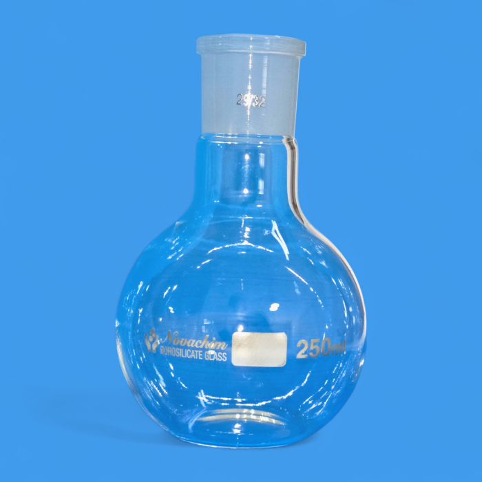 Ballon fond plat 250 ml Col Rodé 29/32 NOVACHIM – Image 1