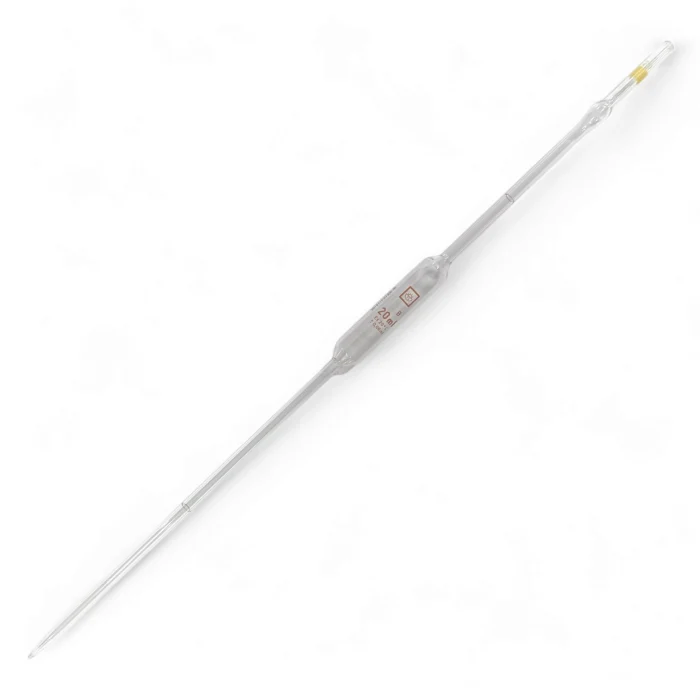 Pipette 20 ml jaugée 1 boule Classe B – Image 2