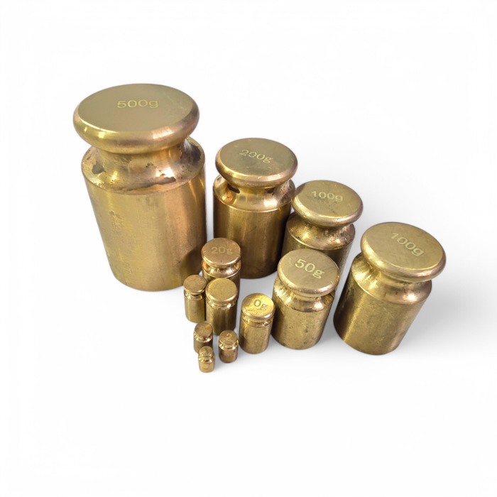 Série de poids en laiton – Image 2