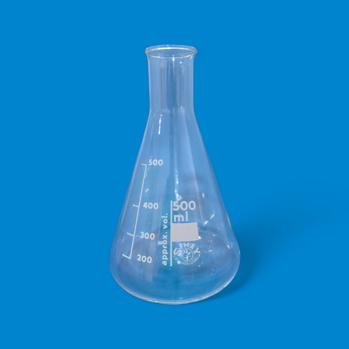 Erlenmeyer 500 ml (Col étroit) SIMAX – Image 1