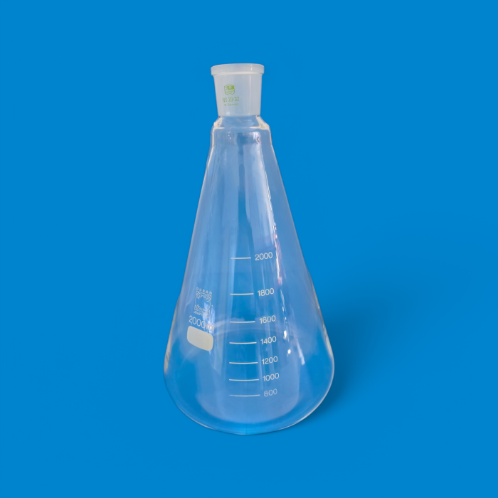 Photoroom-20250317_094714.png Erlenmeyer 2000 ml (Col rodé) DURAN SCHOTT – Image 1