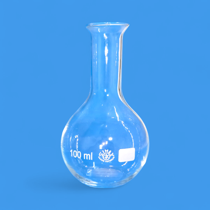 Ballon fond plat 100 ml SIMAX – Image 1