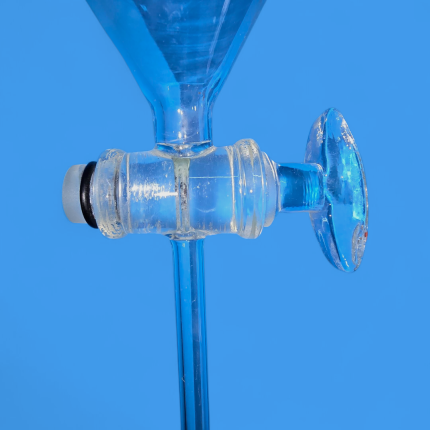 Ampoule à décanter clé en verre 500ml – Image 2