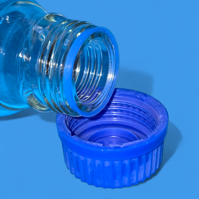 Flacon réactif 250mL avec vis GL45 SIMAX – Image 2