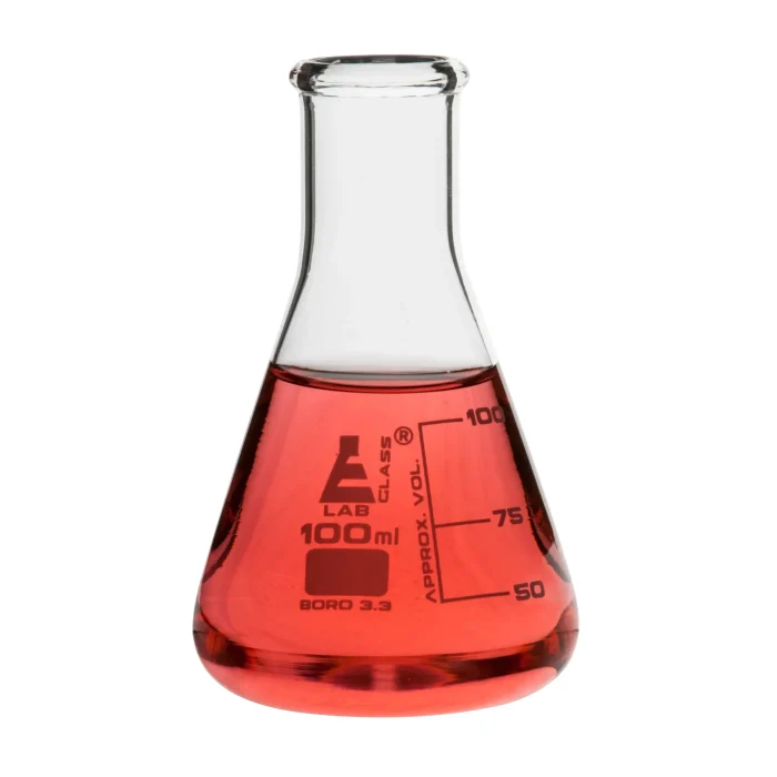 Erlenmeyer 100 ml en verre borosilicaté EISCO – Image 1