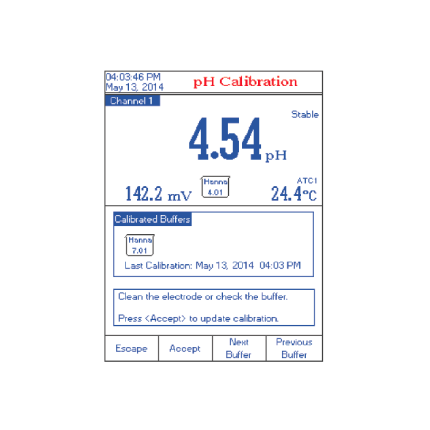 Multipramètre qualité recherche de PH/Rédox/ISE et EC/TDS/Résistivité/Salinité et température HI5522-02 – Image 3