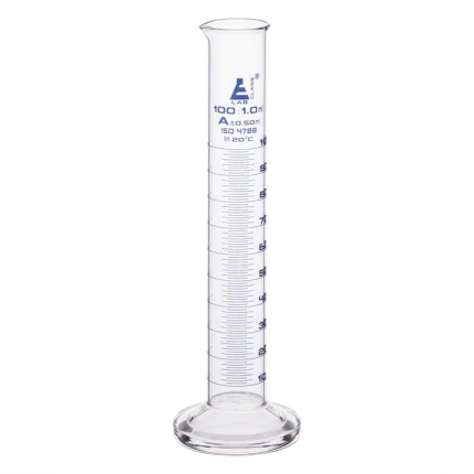 Eprouvette graduée, 100 ml - Classe A - Base ronde - EISCO