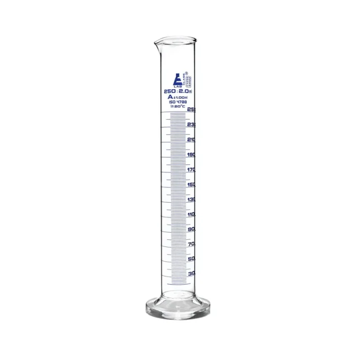 Eprouvette graduée, 250 ml - Classe A - Base ronde - EISCO – Image 1