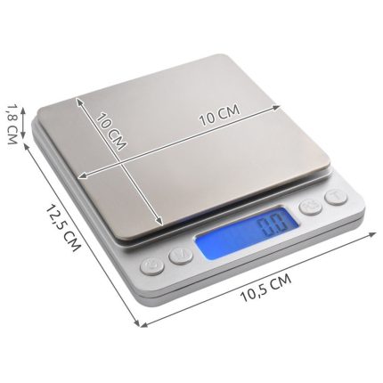 Balance Électronique 2Kg - 0.1g Cuisine / Laboratoire – Image 2
